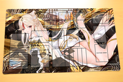 No.1322# Weiss Schwarz Custom Playmat Ningguang Genshin Impact Anime Girl Mat - Image 1
