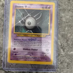 Pokemon Card - Unown [W] Neo Destiny 29/105 Rare - Image 1
