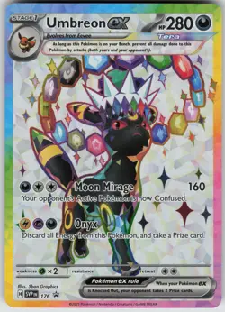 Umbreon ex - 176 Promo SV: Scarlet & Violet Promo Cards SVP 176 NM - Image 1