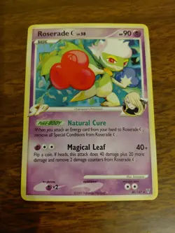 Roserade C 40/147 - Supreme Victors - Rare Pokemon Card - LP - Cynthia SP - Image 1