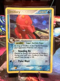 Pokemon Octillery 80HP 10/115 Unseen Forces Holo Rare Reverse Stage 1 Card - Image 1