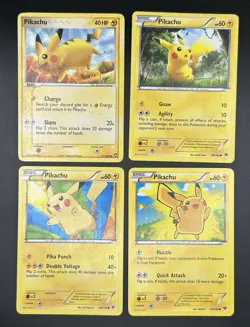 Pokemon TCG Pikachu Non-Holo Card Lot - Image 1
