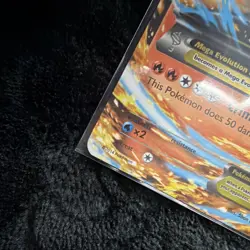 Pokemon M Charizard EX Ultra Rare Holo XY Fire Dragon 13/106 220 HP Card English - Image 4