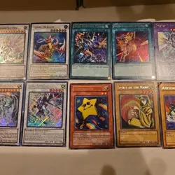 Yugioh 1700+ Mixed Card Lot- 100+ Holos & Rares- Modern Vintage Mix - Image 5