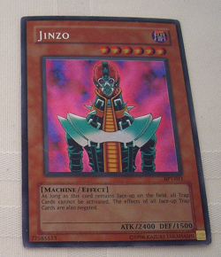 Jinzo Konami Yu-Gi-Oh Trading Card - Image 1