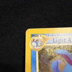 Pokemon TCG Light Azumarill Holo Rare Card 13/105 Neo Destiny 2000 - Image 2