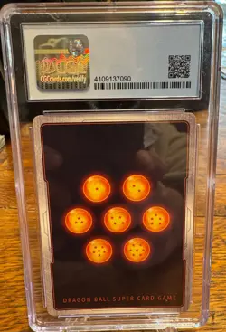 Dragon Ball Super Card Game DB2-133 Vegeta Strength of Legends CGC 10 Grad Rare - Image 2