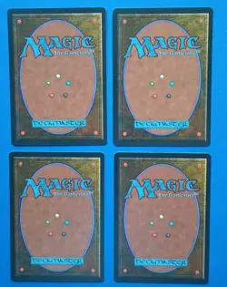 Magic the Gathering MTG Ice Age DISENCHANT X 4 LP/EX C 1995! - Image 2