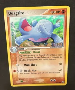 Pokemon Quagsire 44/115 Rev Holo - Stamped Unseen Forces - LP+/NM- - Image 3
