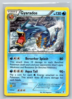 Gyarados 23/83 Generations Pokemon Card Water Stage 1 Rare Berserker Splash TCG - Image 1