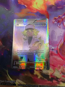 N (Supporter) 105A/124 Alternate Art Holo pokemon TCG - Image 3