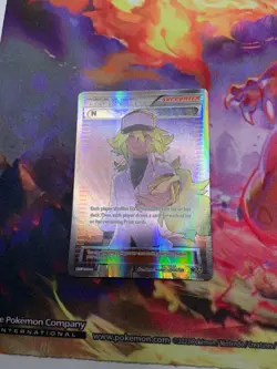 N (Supporter) 105A/124 Alternate Art Holo pokemon TCG - Image 5