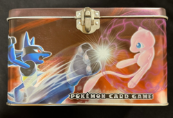 Mew Lucario Carrying Box EMPTY 2005 Pokemon TCG Japanese Gift Box Storage - Image 1
