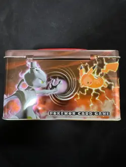 Mew Lucario Carrying Box EMPTY 2005 Pokemon TCG Japanese Gift Box Storage - Image 2