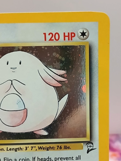 Chansey 003/130 Pokemon Base Set 2 Holo Vintage- LP+ - Image 3
