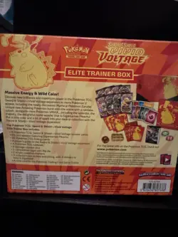 Pokemon TCG Sword & Shield Vivid Voltage Elite Trainer Box ETB New & Sealed - Image 3