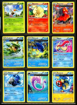 2014 Pokemon XY PRIMAL CLASH Set Near Complete NON HOLO Cards Lot RARE Groudon + - Image 2