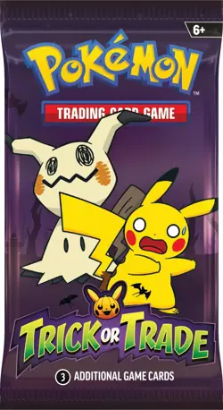Pokemon Trick or BOOster Pack Pikachu Mimikyu Gengar - Image 1