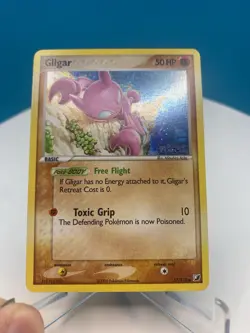 Pokemon TCG Gligar Reverse Holo Stamped 57/115 EX Unseen Forces - NEAR MINT - Image 2