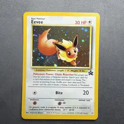 2000 Pokemon TCG Eevee #11 Black Star Promo - Holo - Vintage WOTC - Excellent - Image 1