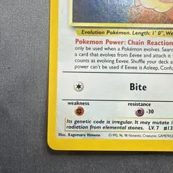 2000 Pokemon TCG Eevee #11 Black Star Promo - Holo - Vintage WOTC - Excellent - Image 5