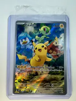 2023 Pokemon SV Promo Pikachu Promo 027 SEALED! Mint - Image 1