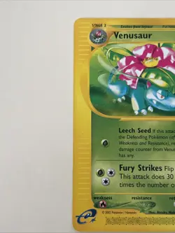 2002 Venusaur Expedition 67/165 Rare Non-holo LP | 2002 Pokemon TCG - Image 4
