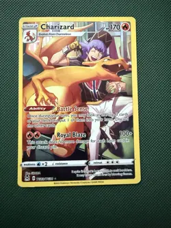 Pokemon TCG Charizard TG03/TG30 2022 Sword and Shield Lost Origin NM Holo Foil - Image 1
