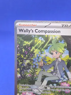 Pokemon Mega Evolution Wally’s Compassion 186/132 Special Illustration Rare NM - Image 3