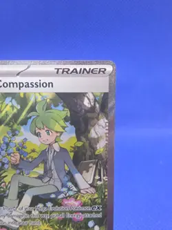 Pokemon Mega Evolution Wally’s Compassion 186/132 Special Illustration Rare NM - Image 4