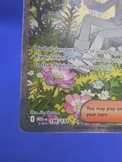 Pokemon Mega Evolution Wally’s Compassion 186/132 Special Illustration Rare NM - Image 5