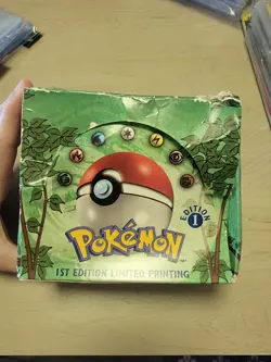 Pokemon TCG Jungle Booster Pack Box 1st Edition- EMPTY PACKAGE - Image 1