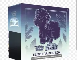 Pokemon TCG Silver Tempest Elite Trainer Box 8 Booster Packs Factory Sealed ETB - Image 1