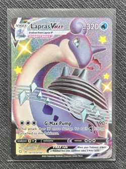 Lapras VMAX SV111/SV122 Shining Fates: Shiny Vault Holo NM Pokemon TCG - Image 1