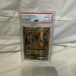 PSA 10 Mega Charizard EX 101/108 XY Evolution Full Art Holo GEM MINT Pokemon TCG - Image 1