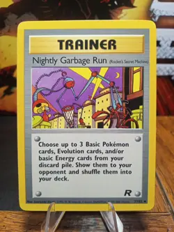 2000 Pokemon Team Rocket Nightly Garbage Run #77 Extremely LP - Image 1