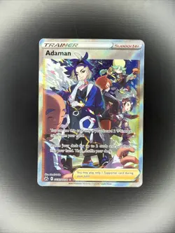 Adaman GG57/GG70, Crown Zenith: Galarian Gallery, Full Art Holo, Pokemon TCG, NM - Image 1