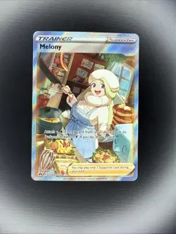 Melony ⭐ GG64/GG70 Holo Rare Ultra Crown Zenith Galarian Gallery Pokemon NM - Image 1