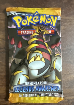 Pokemon Diamond & Pearl Legends Awakened Booster Pack Giratina Art New & Sealed - Image 1