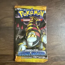 Pokemon Diamond & Pearl Legends Awakened Booster Pack Giratina Art New & Sealed - Image 2