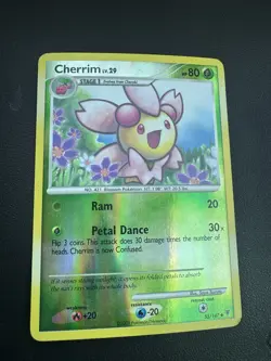 POKEMON TCG CHERRIM 55/147 PLATINUM SUPREME VICTORS REVERSE FOIL UC!! - Image 1