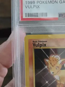 PSA 9 Vulpix 068/102 Base Set Regular Pokemon TCG - Image 2