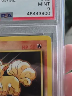 PSA 9 Vulpix 068/102 Base Set Regular Pokemon TCG - Image 3