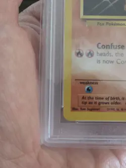 PSA 9 Vulpix 068/102 Base Set Regular Pokemon TCG - Image 5