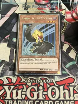 Blackwing - Kalut The Moon Shadow Platinum Secret Rare RA03-EN217 Yugioh - Image 1