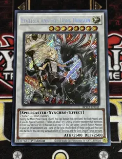YUGIOH BPRO-EN041 Ecclesia and the Dark Dragon Secret Rare 1st Edition NM - Image 1