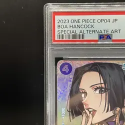PSA 10 Boa Hancock OP01-078 SR SP One Piece Card Kingdoms of Intrigue Japanese - Image 3