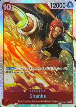 • Shanks • OP06-007 SR Wings of the Captain Holo Foil One Piece TCG NM - Image 1