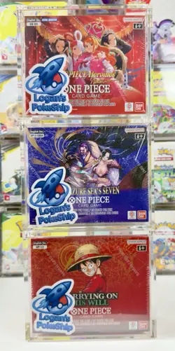 One Piece Booster Box Acrylic Case Magnetic Lid - UV resistant - US seller - Image 3