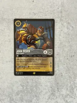 Disney Lorcana John Silver Stern Captain 194/204 Azurite Sea Legendary - Image 2